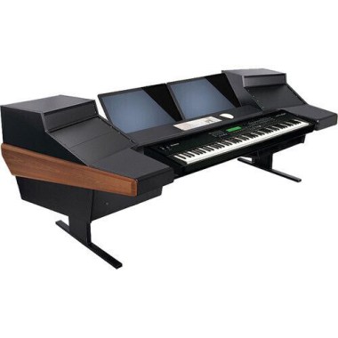 Argosy D15KL-DR825-B-M Dual 15KL Keyboard Workstation w/825 Rack Modules and Mahogany End Panels Различное Музыкальное Оборудование