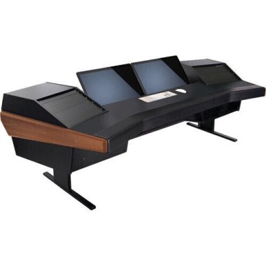 Argosy D15L-DR803-B-M Dual 15L Workstation w/803 Rack Modules and Mahogany End Panels Различное Музыкальное Оборудование