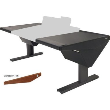Argosy Avid S6 EG4-S6-6B-DD-B-M-B 6 Bucket Wide, Desk Left & Right, Mahogany EPs, Black legs Различное Музыкальное Оборудование