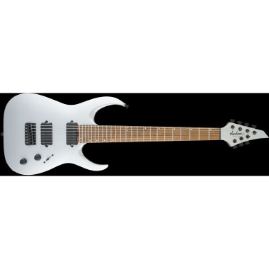 Jackson USA Signature Misha Mansoor Juggernaut HT7, Caramelized Flame Maple Fingerboard, Satin Silver Различное Музыкальное Оборудование