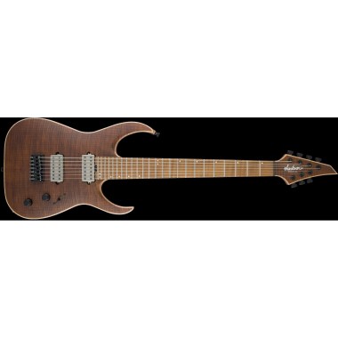 Jackson USA Signature Misha Mansoor Juggernaut HT7FM, Caramelized Flame Maple Fingerboard, Satin Amber Tiger Eye Различное Музыкальное Оборудование