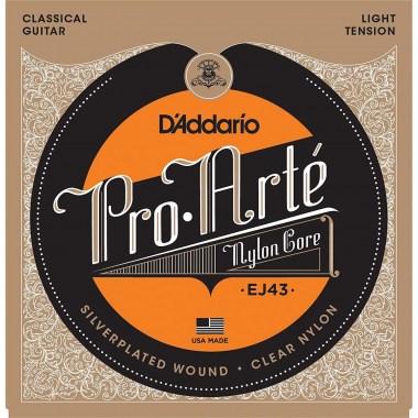 DAddario EJ43 PRO-ARTE NYLON, LIGHT TENSION Струны для классических гитар