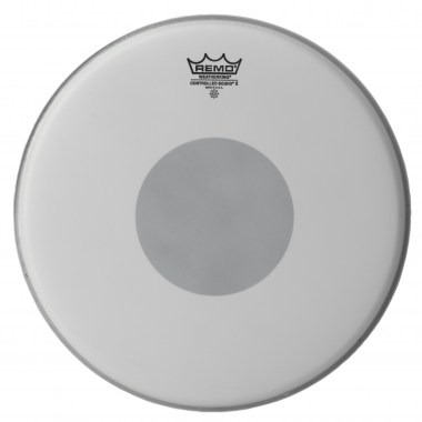 Remo BE-0110-10- CONTROLLED Sound®, EMPEROR®, Coated, 10 Diameter, Black DOT™ On Bottom Пластики для малого барабана и томов