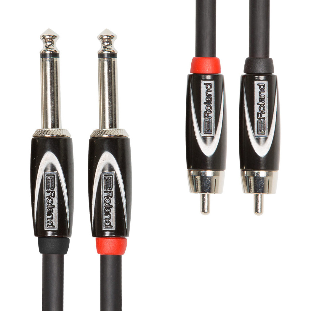 Roland RCC-15-2R28 кабель джек-джек на два тюльпана 4.5 м Roland RCC-15-2R28 кабель джек-джек на два тюльпана 4.5 м Патч кабели для аналоговых синтезаторов и звуковых модулей