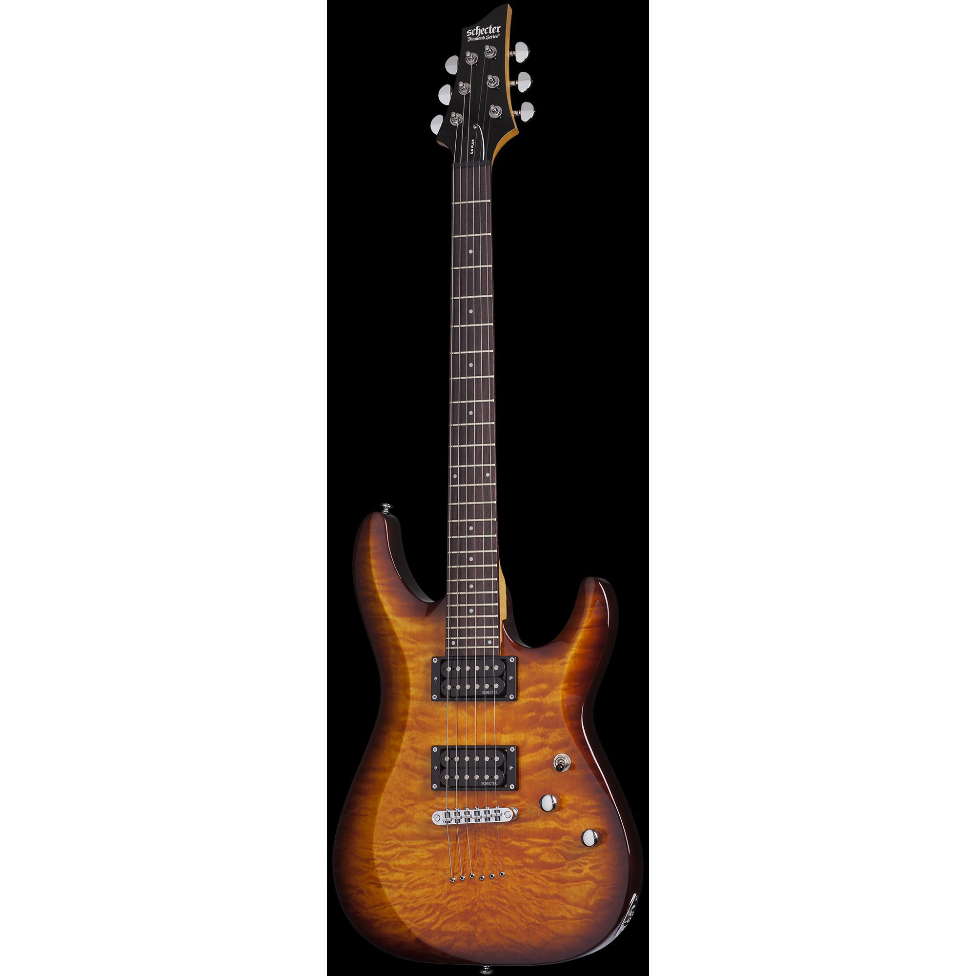 Schecter C-6 PLUS Vintage Sunburst Schecter C-6 PLUS Vintage Sunburst Электрогитары