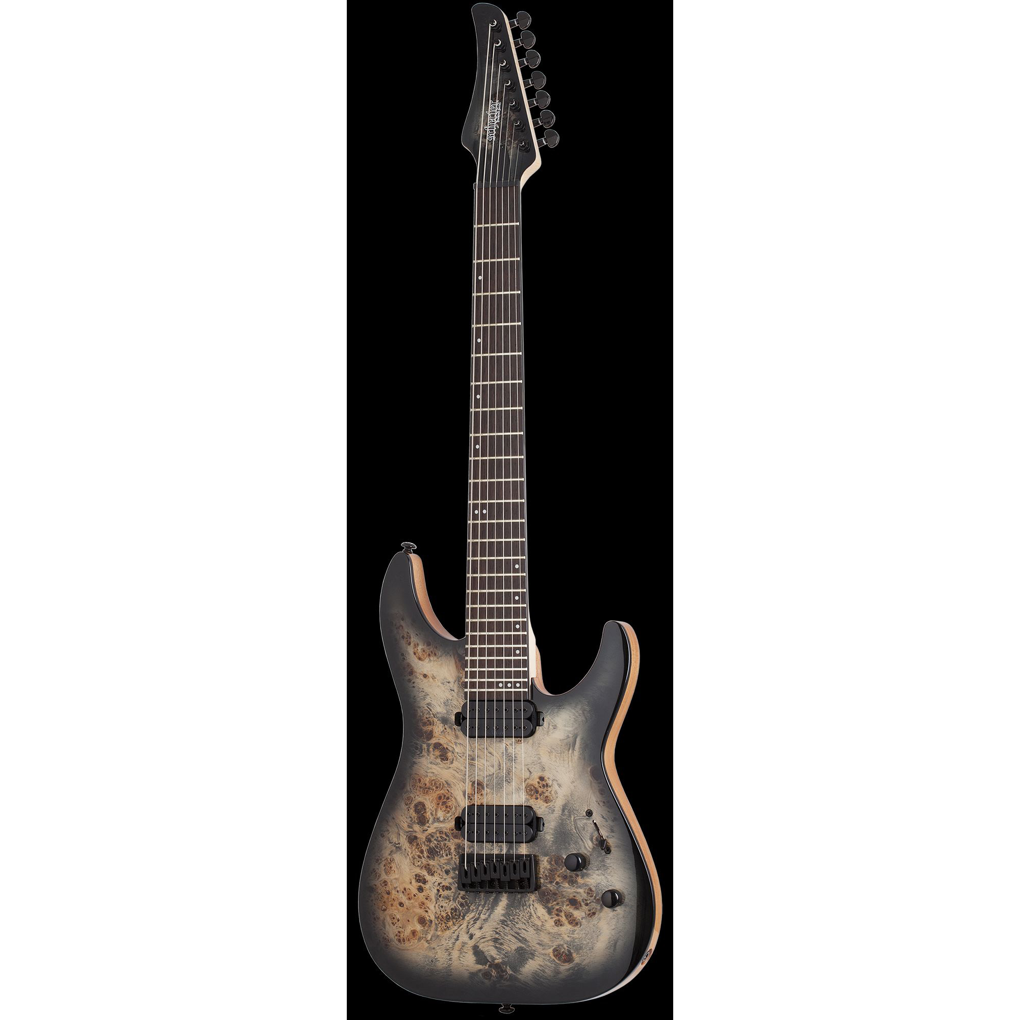 Schecter C-7 PRO Charcoal Burst Электрогитары