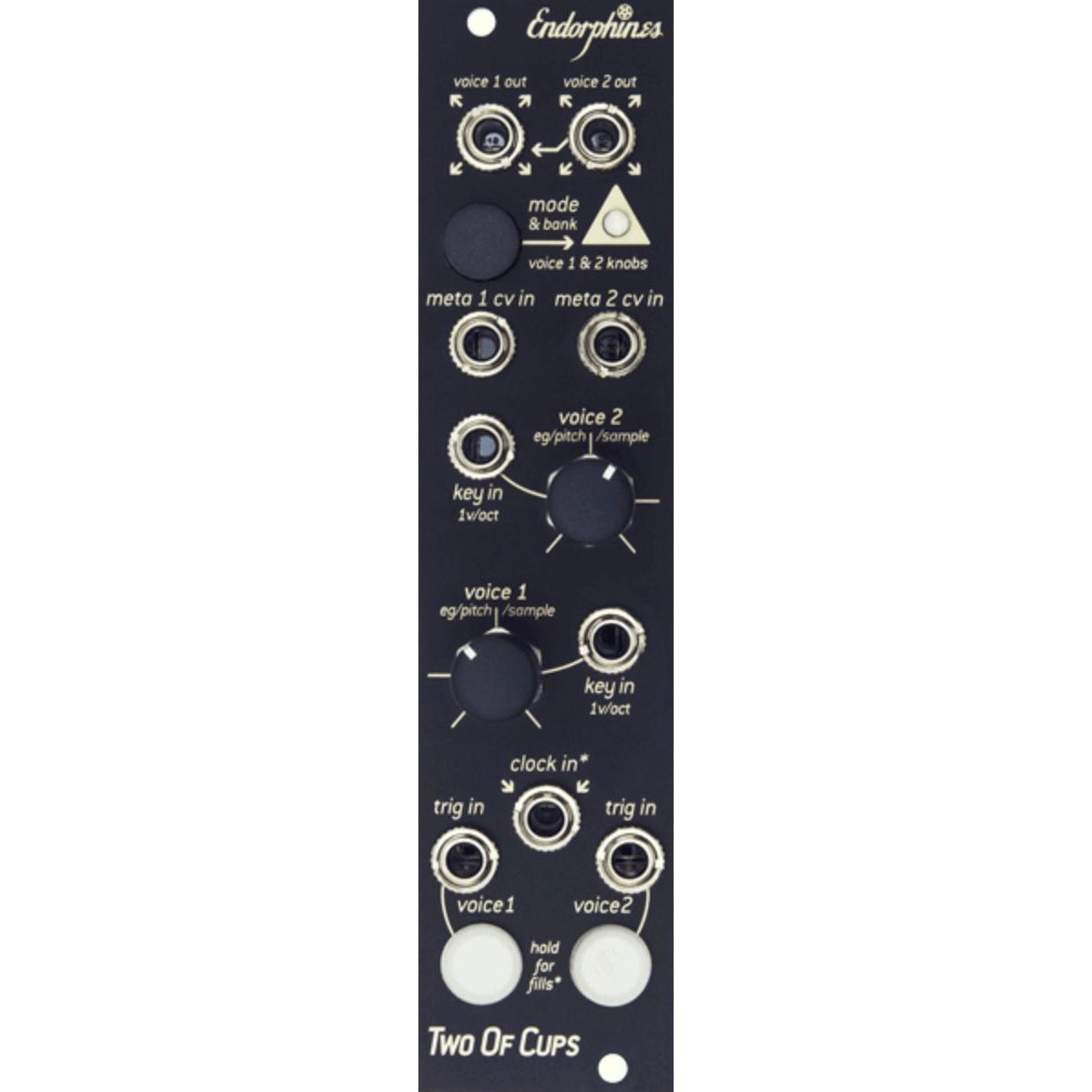 Endorphin.es Two of Cups Eurorack модули