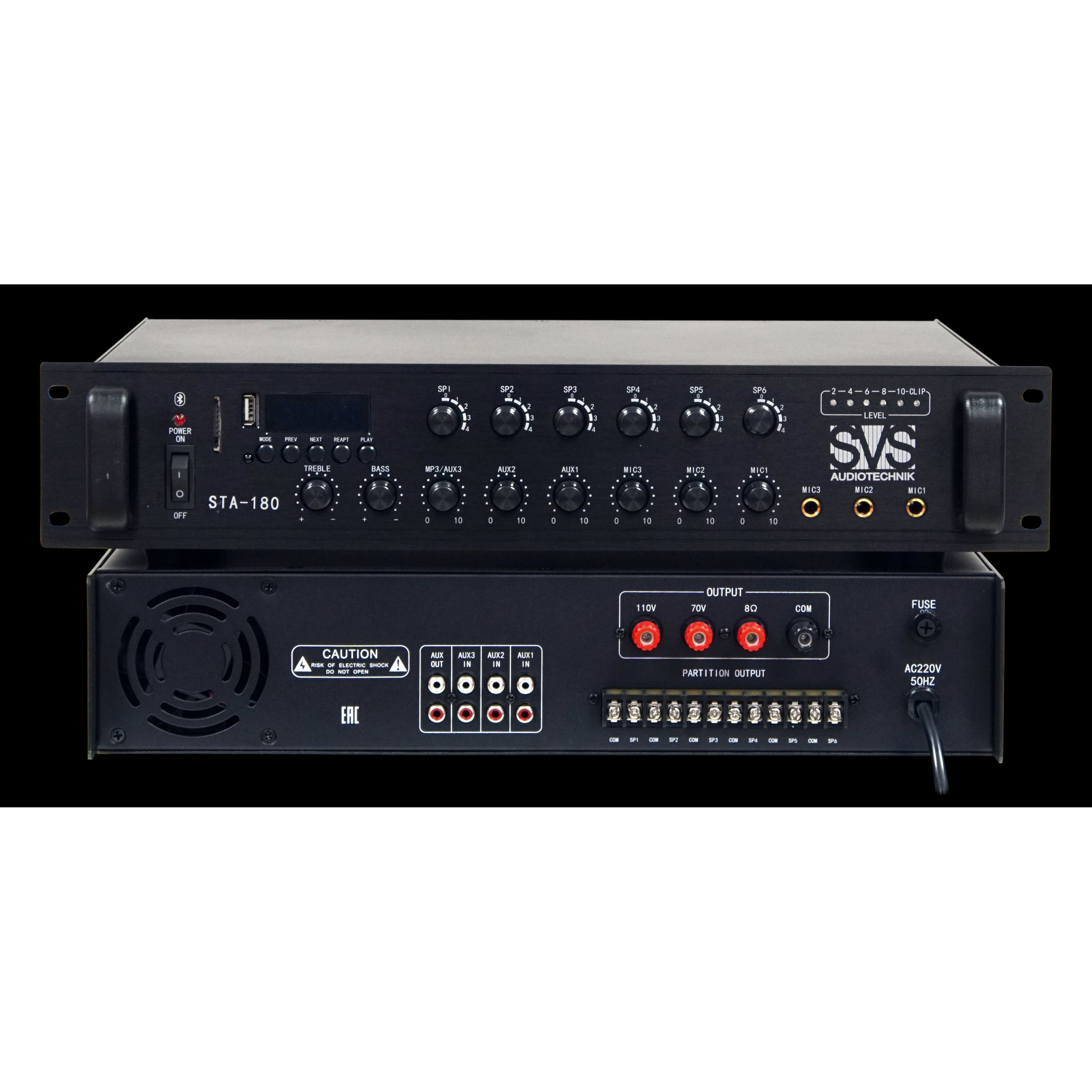 SVS Audiotechnik STA-180 SVS Audiotechnik STA-180 Трансляционное оборудование