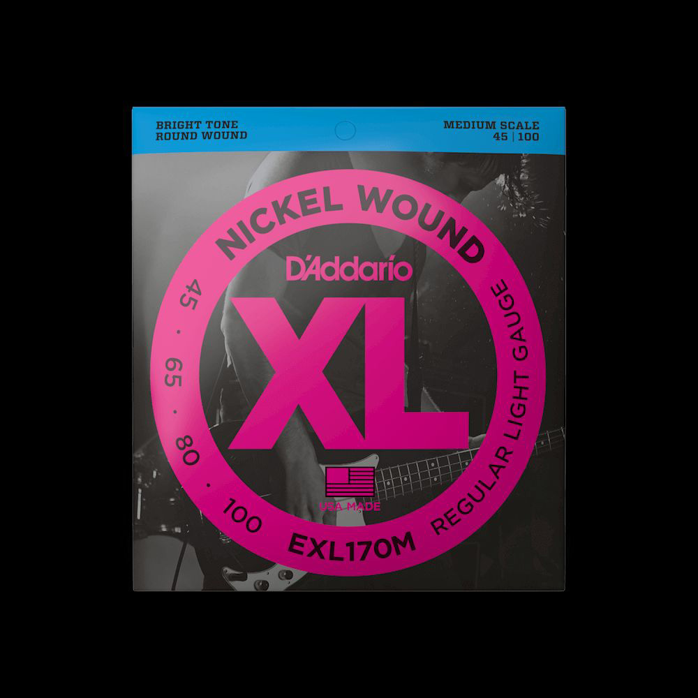 DAddario EXL170M Струны для бас-гитар