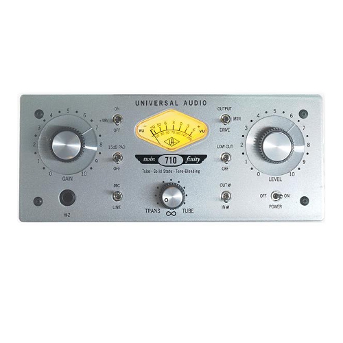 Universal Audio 710 Twin-Finity Tone-Blending Mic PreAmplifier Предусилители