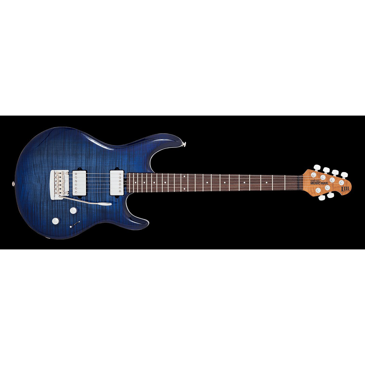 Music Man BFR Luke 3 HSS - Blueberry Flame - Figured Roasted Maple/Rosewood - No Pickguard Music Man BFR Luke 3 HSS - Blueberry Flame - Figured Roasted Maple/Rosewood - No Pickguard Различное Музыкальное Оборудование