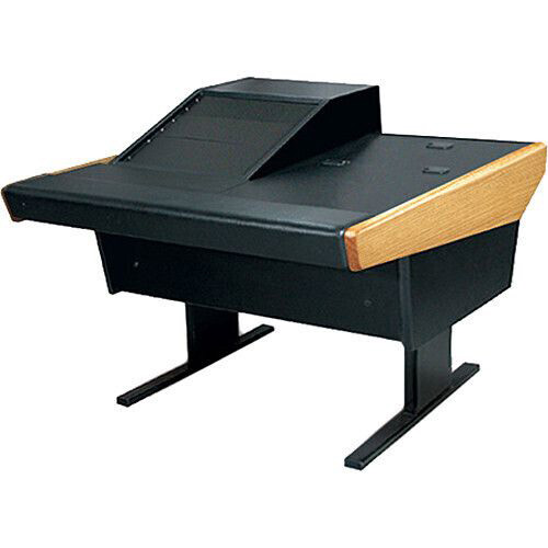 Argosy Universal 50-V1R1003-B-O w/25" Flat Desk Insert,1) VR1003 Rack Unit & Oak End Panels Различное Музыкальное Оборудование