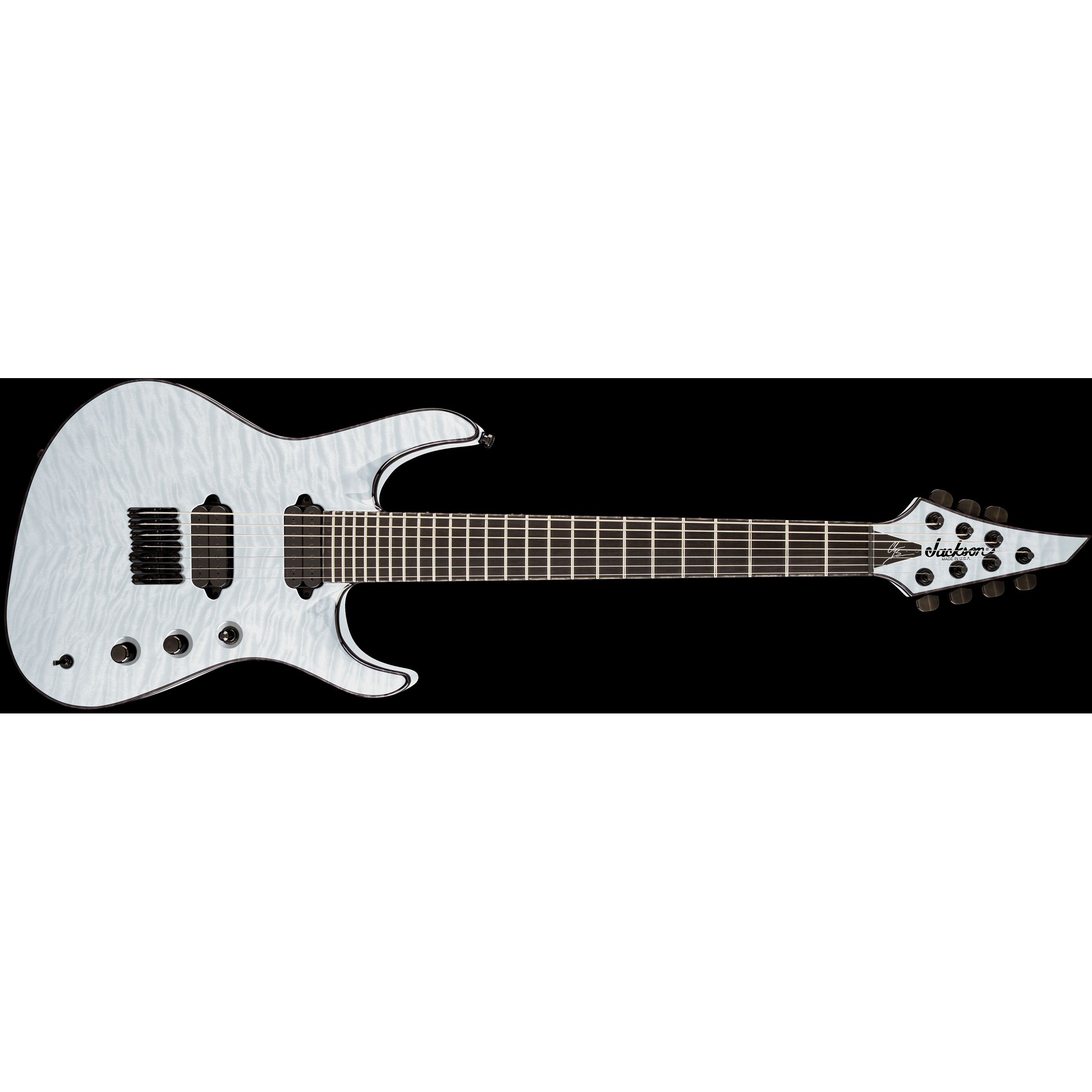 Jackson USA Signature Chris Broderick Soloist HT7 Ebony Fingerboard Transparent White Jackson USA Signature Chris Broderick Soloist HT7 Ebony Fingerboard Transparent White Различное Музыкальное Оборудование