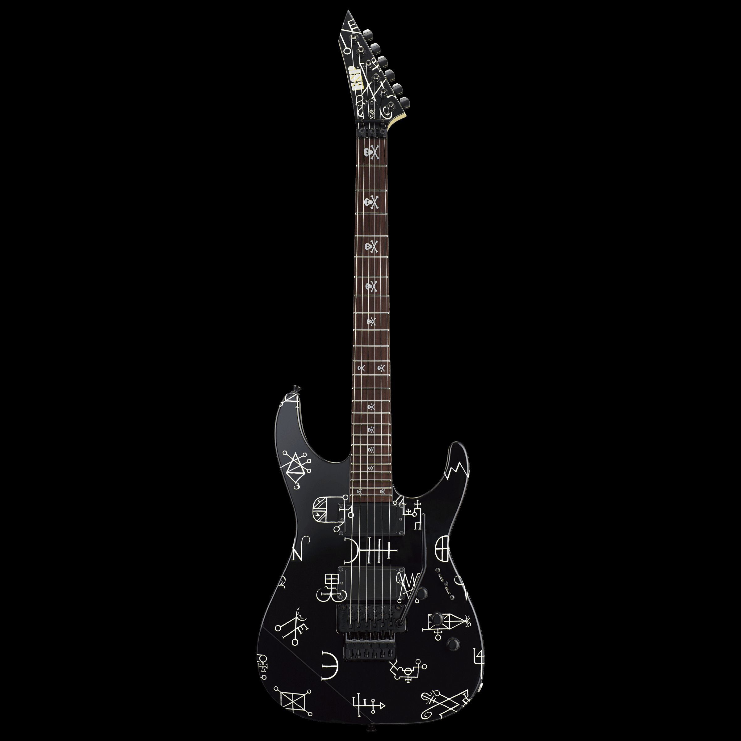 ESP Kirk Hammett KH-2 Demonology Black ESP Kirk Hammett KH-2 Demonology Black Различное Музыкальное Оборудование