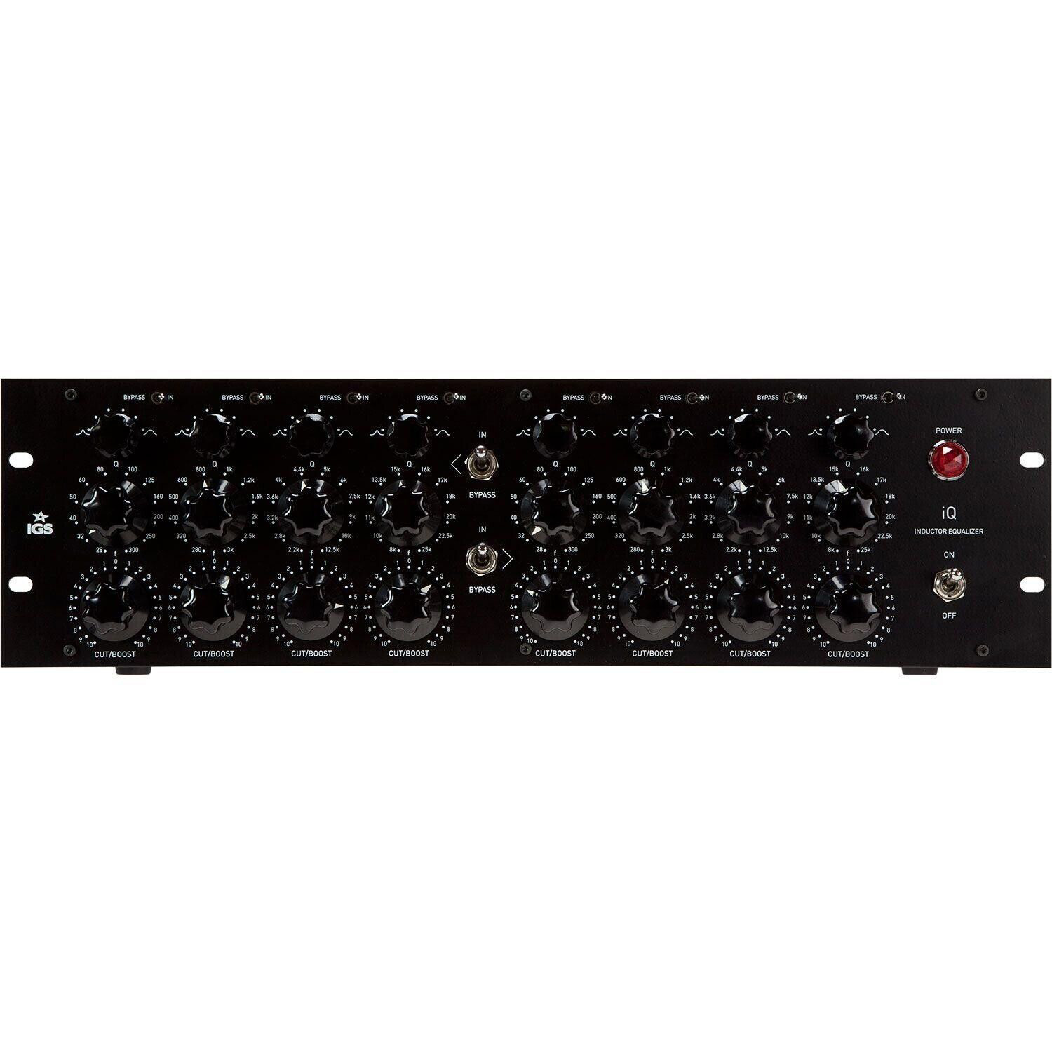 IGS Audio iQ. Inductor Dual-Mono Parametric Equalizer IGS Audio iQ. Inductor Dual-Mono Parametric Equalizer Различное Музыкальное Оборудование
