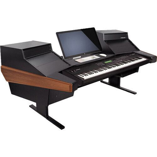 Argosy D15K-DR825-B-M Dual 15K Keyboard Workstation w/825 Rack Modules and Mahogany End Panels Различное Музыкальное Оборудование