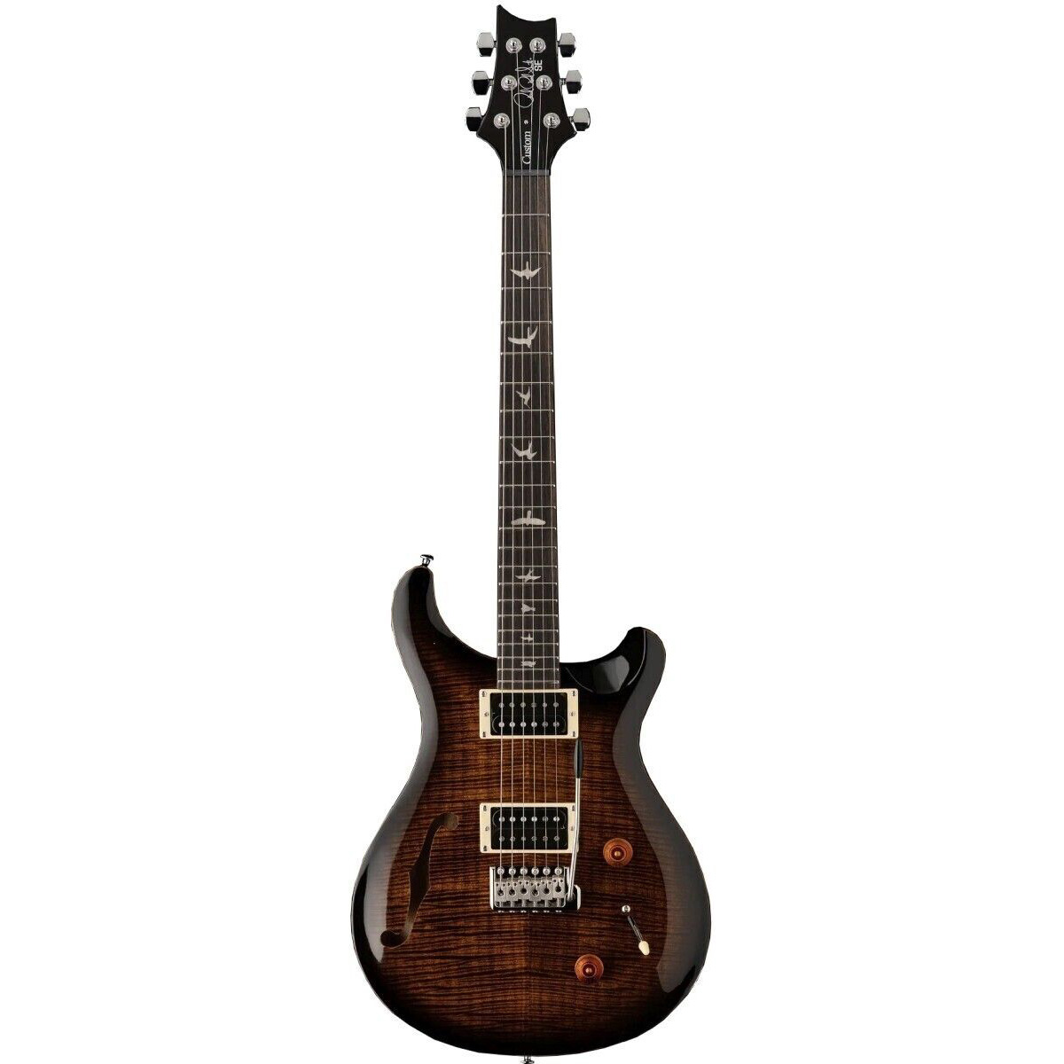 PRS SE Custom 22 Semi-Hollow Black Gold Burst PRS SE Custom 22 Semi-Hollow Black Gold Burst Различное Музыкальное Оборудование