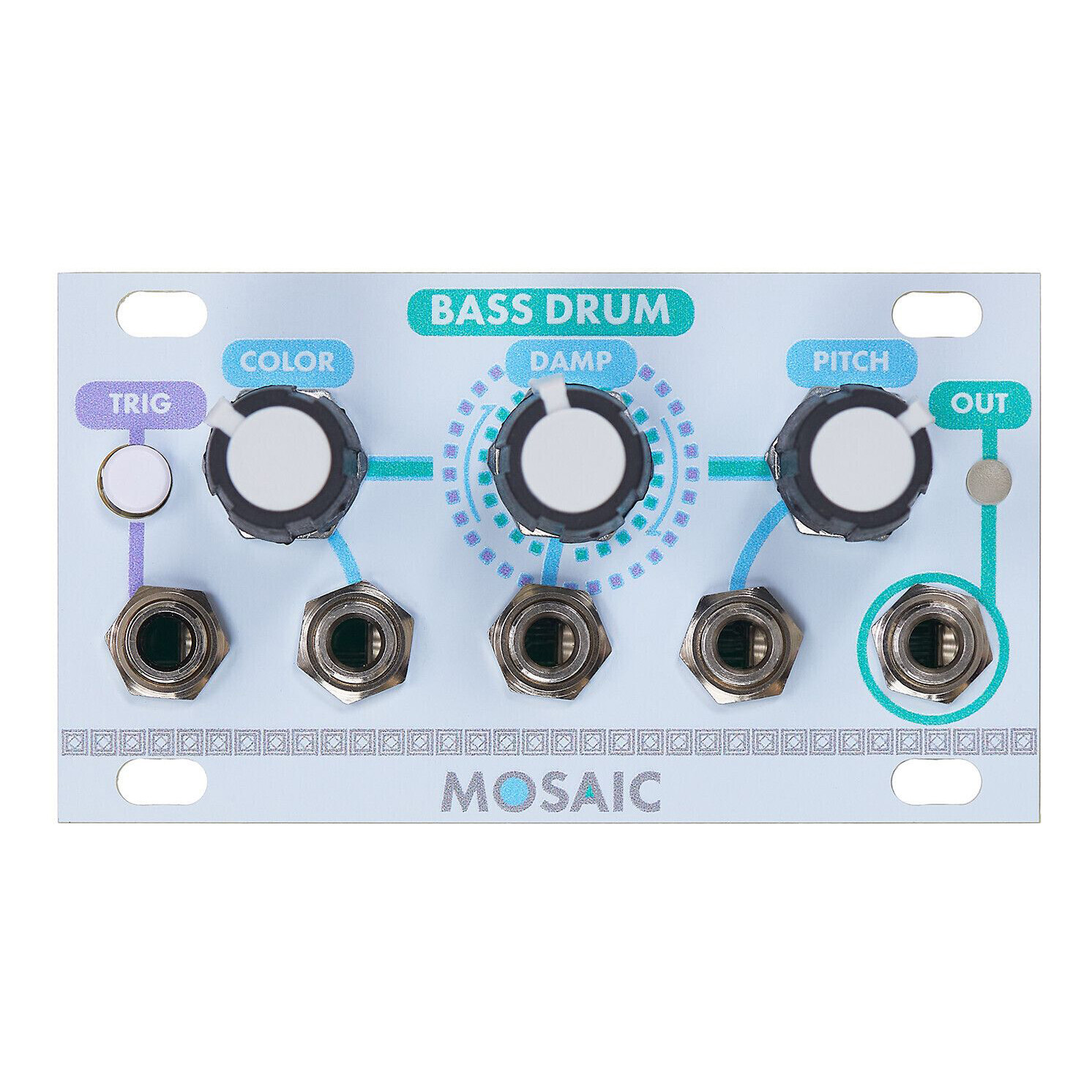 Mosaic 1U Bass Drum Различное Музыкальное Оборудование