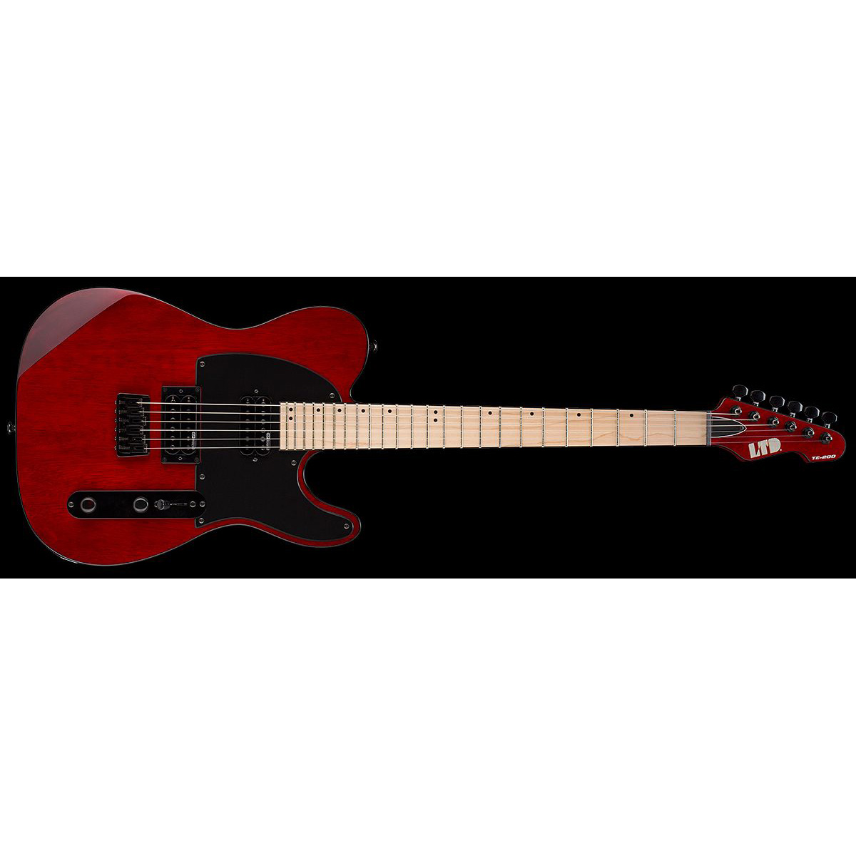 ESP LTD TE-200 SEE THRU Black Cherry Различное Музыкальное Оборудование