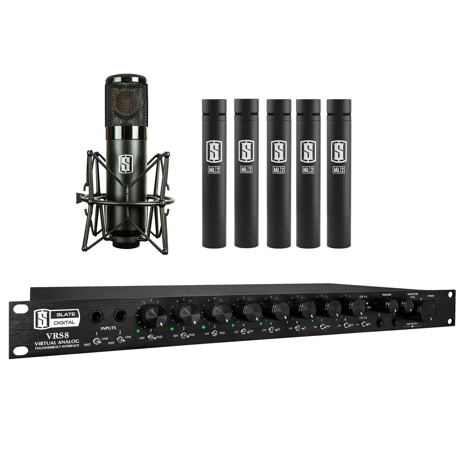 Slate Digital VRS-8 PCIe + 5x ML-2 + 1x ML-1 Bundle Slate Digital VRS-8 PCIe + 5x ML-2 + 1x ML-1 Bundle Различное Музыкальное Оборудование