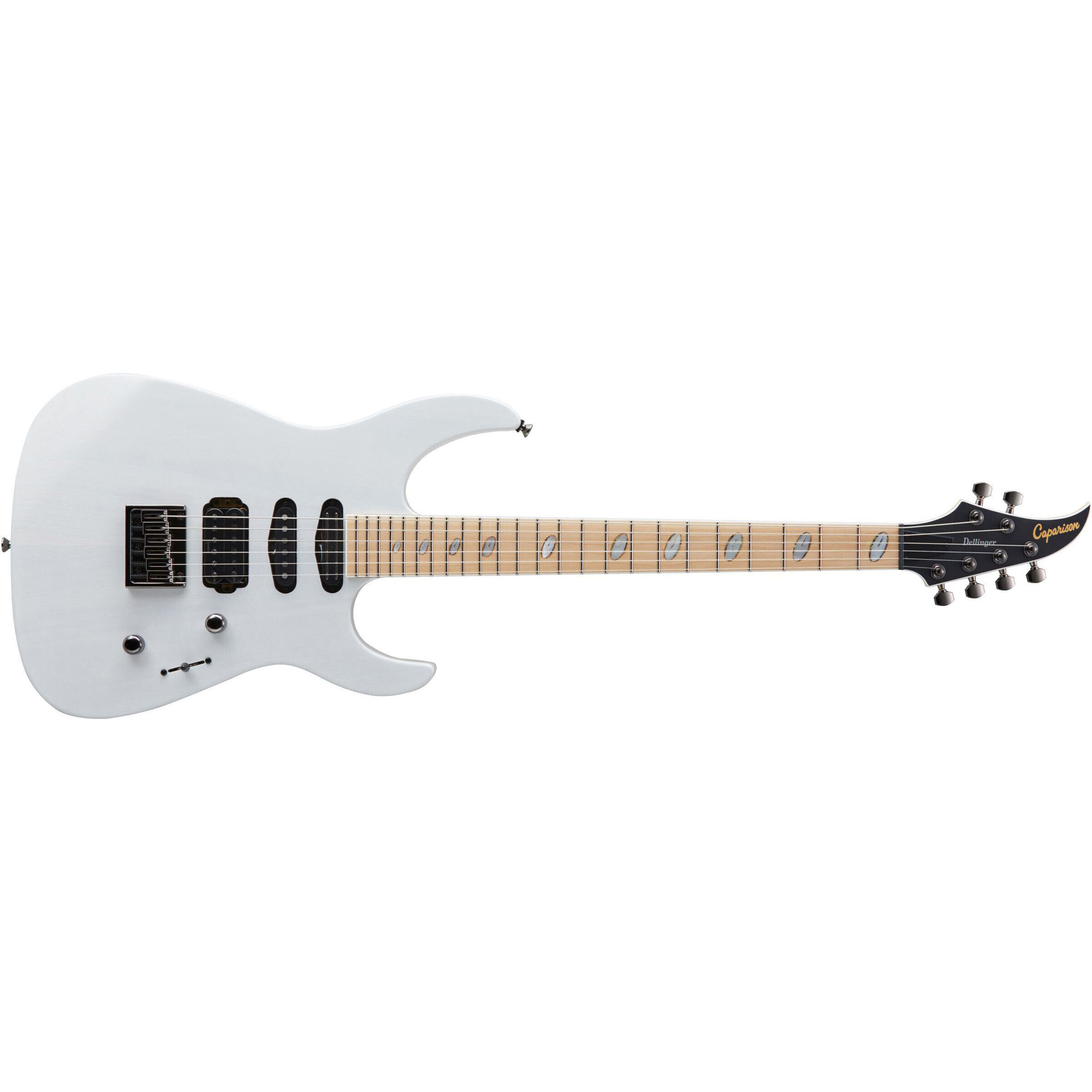 Caparison Dellinger-WB-FX MF Trans. White Caparison Dellinger-WB-FX MF Trans. White Различное Музыкальное Оборудование