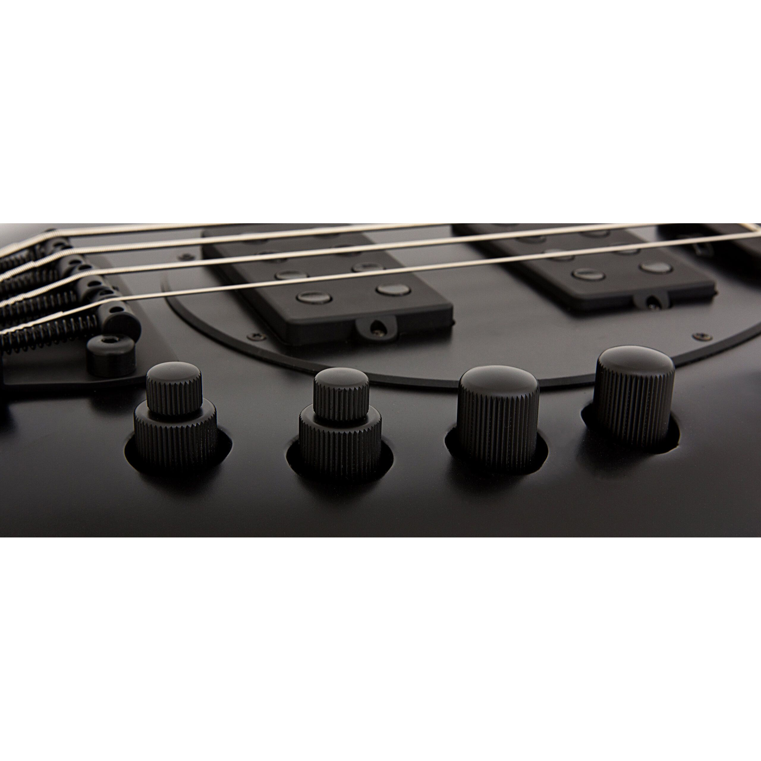 Music Man Bongo HH - Black - Pau Ferro Unlined Fretless - Black Music Man Bongo HH - Black - Pau Ferro Unlined Fretless - Black Различное Музыкальное Оборудование