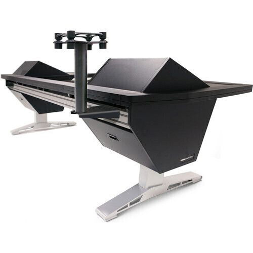 Argosy SPME-AP160-11-B-Single Single Speaker Mount w/Aperta160 Platform 6.1"w x 7.5"d, Rail Mount Assembly, Black Различное Музыкальное Оборудование