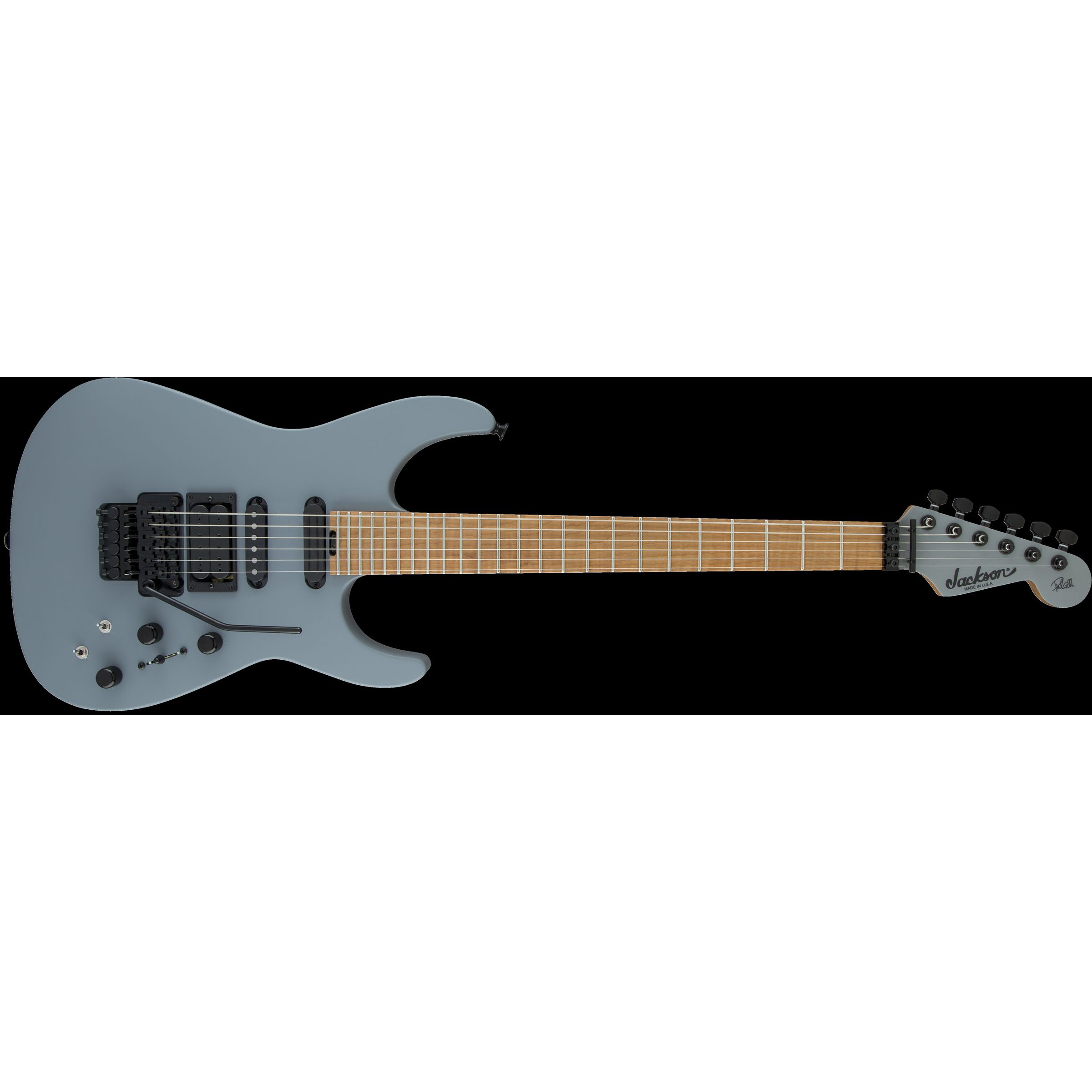 Jackson USA Signature Phil Collen PC1 Matte, Caramelized Flame Maple Fingerboard, Satin Gray Jackson USA Signature Phil Collen PC1 Matte, Caramelized Flame Maple Fingerboard, Satin Gray Различное Музыкальное Оборудование