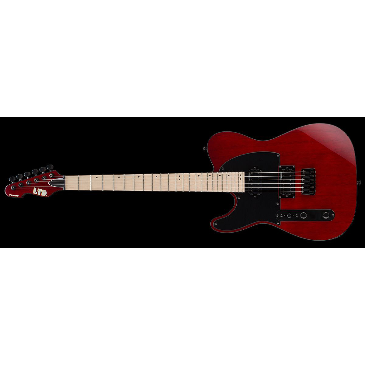 ESP LTD TE-200 SEE THRU Black Cherry LH Различное Музыкальное Оборудование