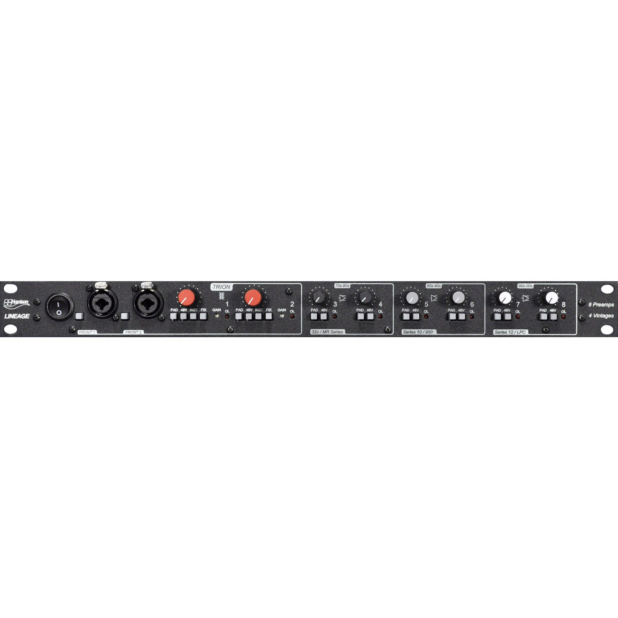 Harrison Lineage Mic Pre Harrison Lineage Mic Pre Различное Музыкальное Оборудование