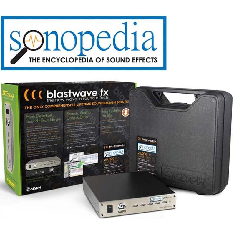 Blastwave FX SONOPEDIA HD Sound Effects Library - Retail Box Различное Музыкальное Оборудование