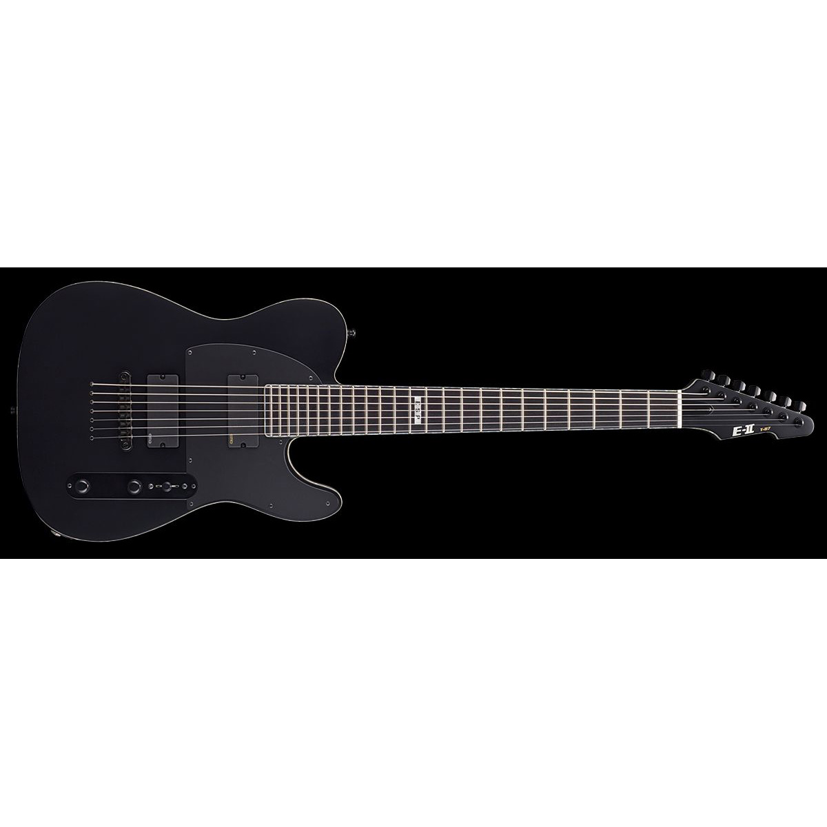ESP E-II T-B7 BARITONE Black Satin Различное Музыкальное Оборудование