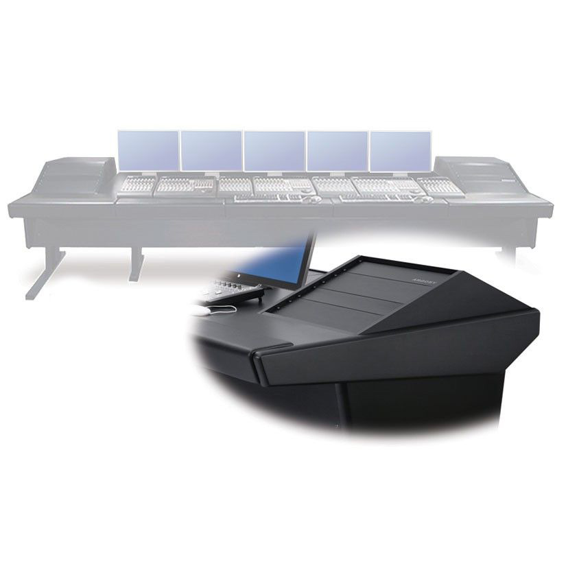 Argosy 90V Universal 90-90V2RGE-VR1000-B-B w/ 104" Desk Inserts, 2)VR1000 Racks & Black End Panels Различное Музыкальное Оборудование