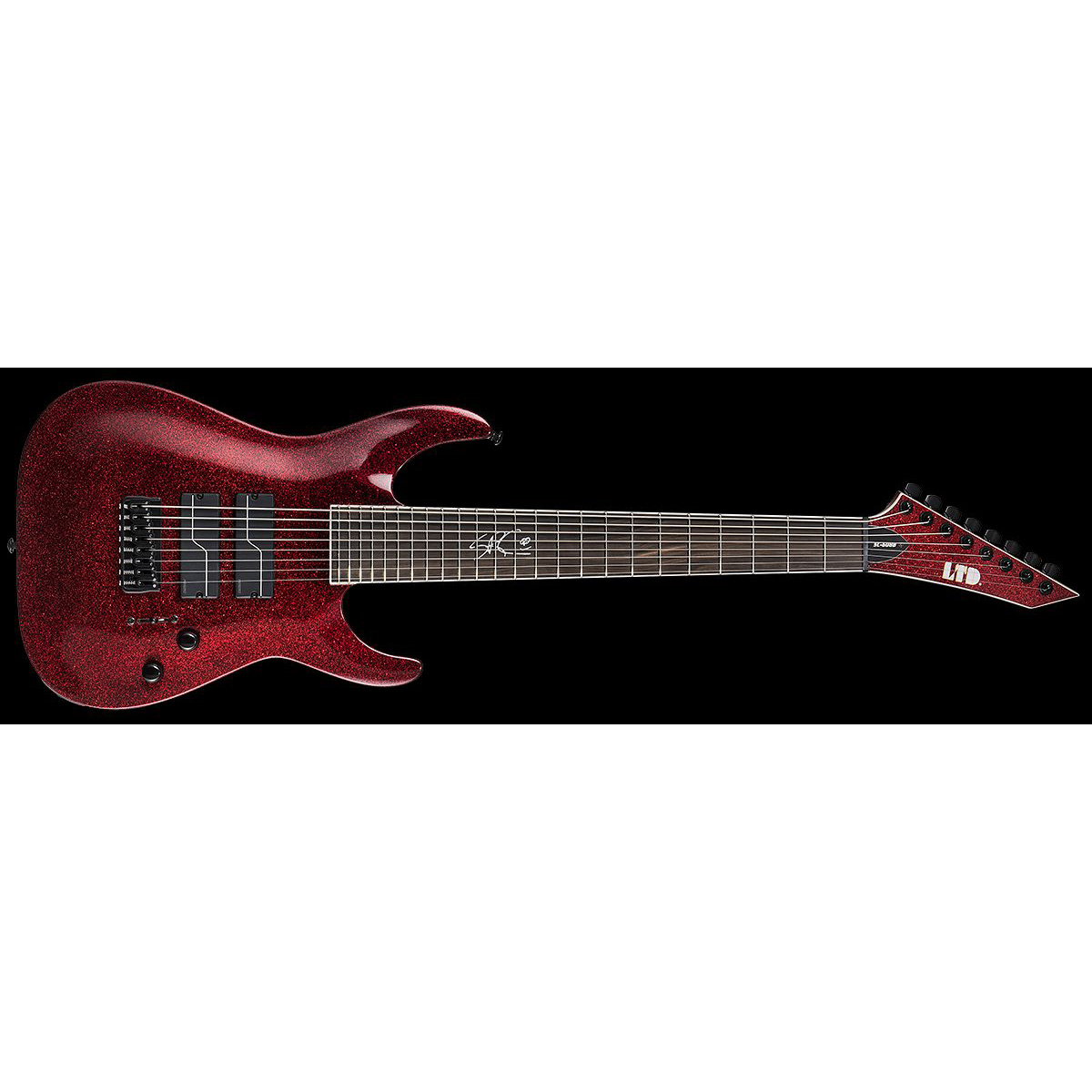 ESP LTD SC-608 Baritone Red Sparkle Различное Музыкальное Оборудование