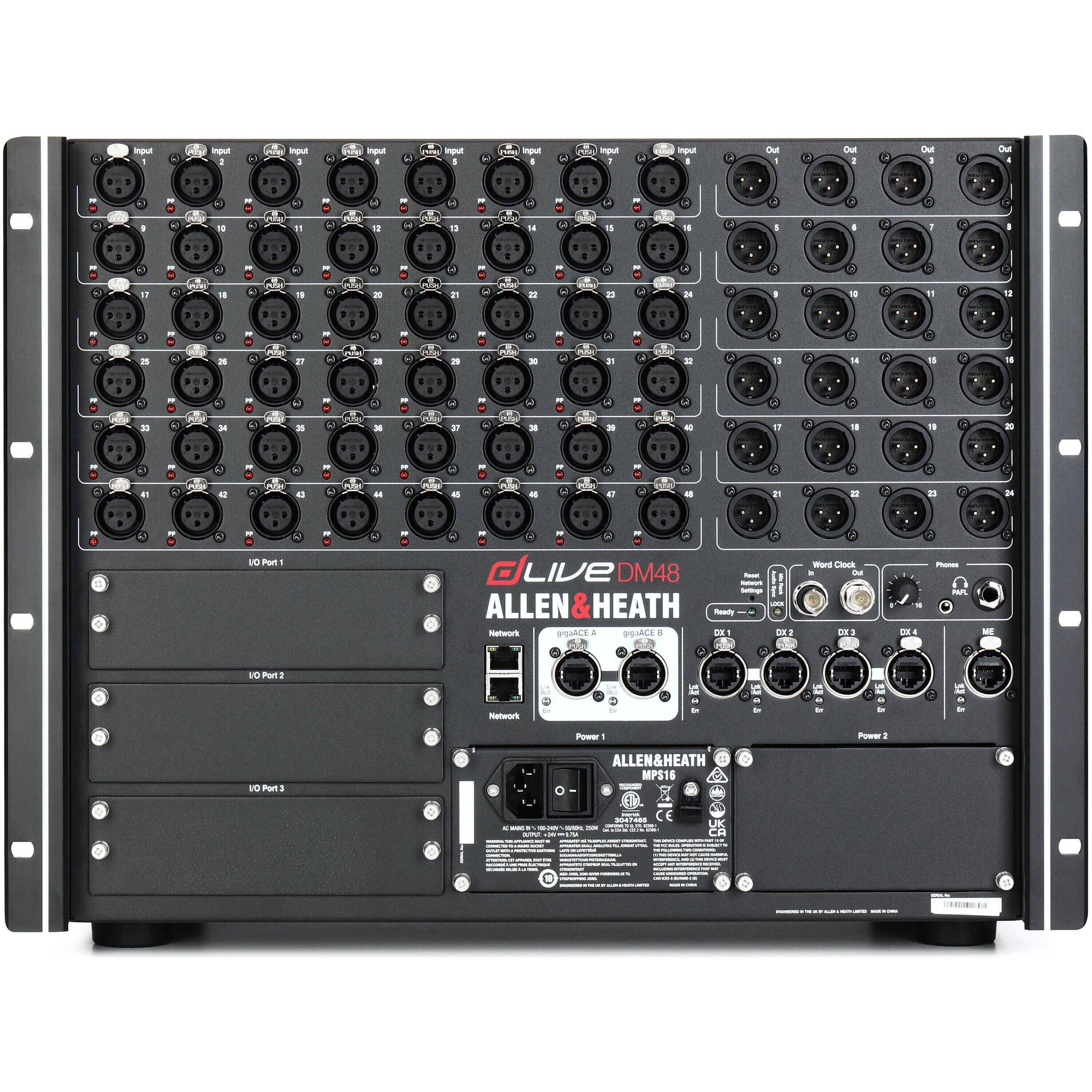 Allen & Heath dLive DM48 MixRack Ultra FX Различное Музыкальное Оборудование