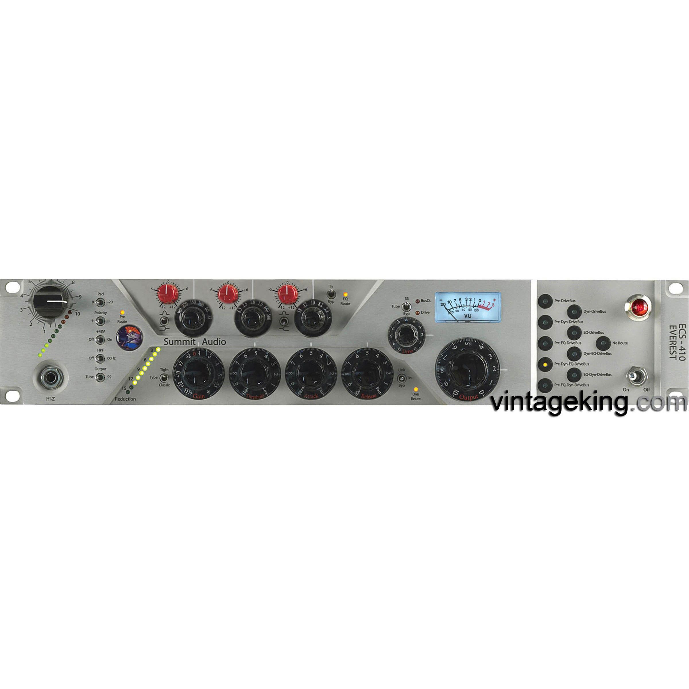 Summit Audio ECS-410 Everest Channel Strip Различное Музыкальное Оборудование