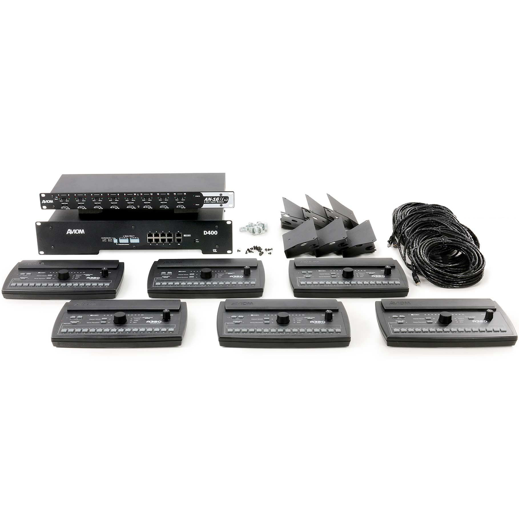 Aviom Mix320-A Personal Mixing System Aviom Mix320-A Personal Mixing System Различное Музыкальное Оборудование