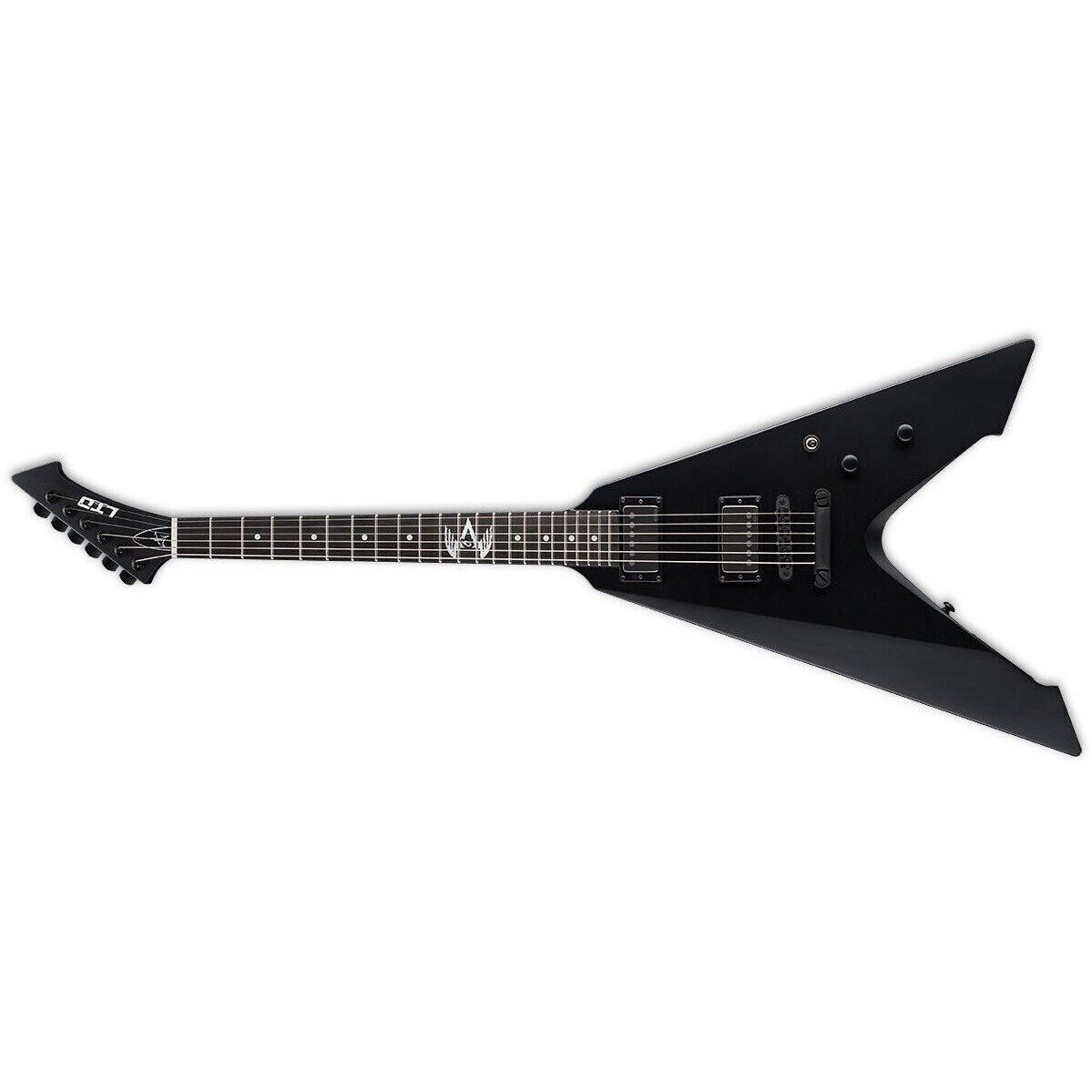 ESP LTD Vulture Black Satin Left Handed Различное Музыкальное Оборудование