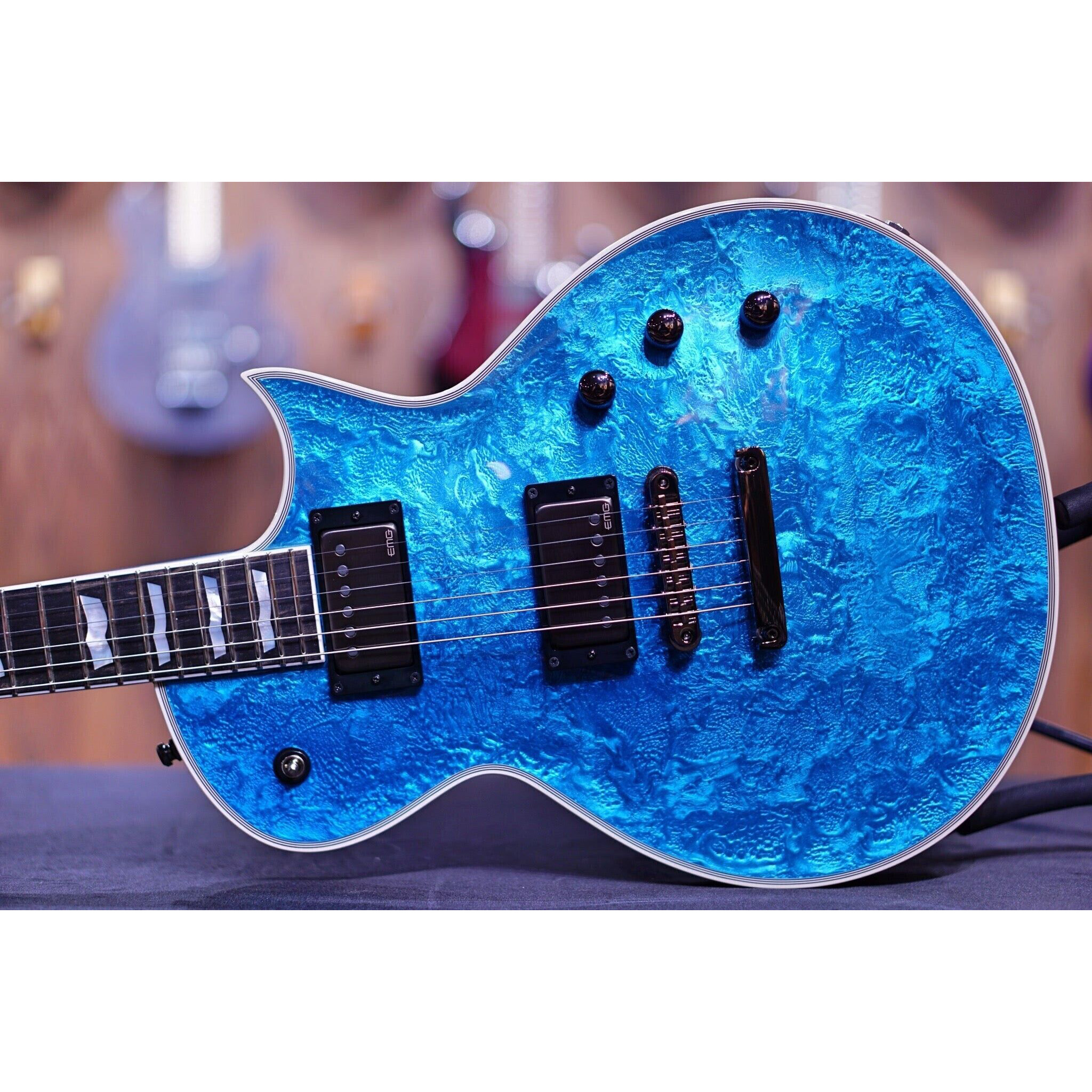 ESP Originals Japan ECLIPSE CTM DB Blue Liquid Metal ESP Originals Japan ECLIPSE CTM DB Blue Liquid Metal Различное Музыкальное Оборудование