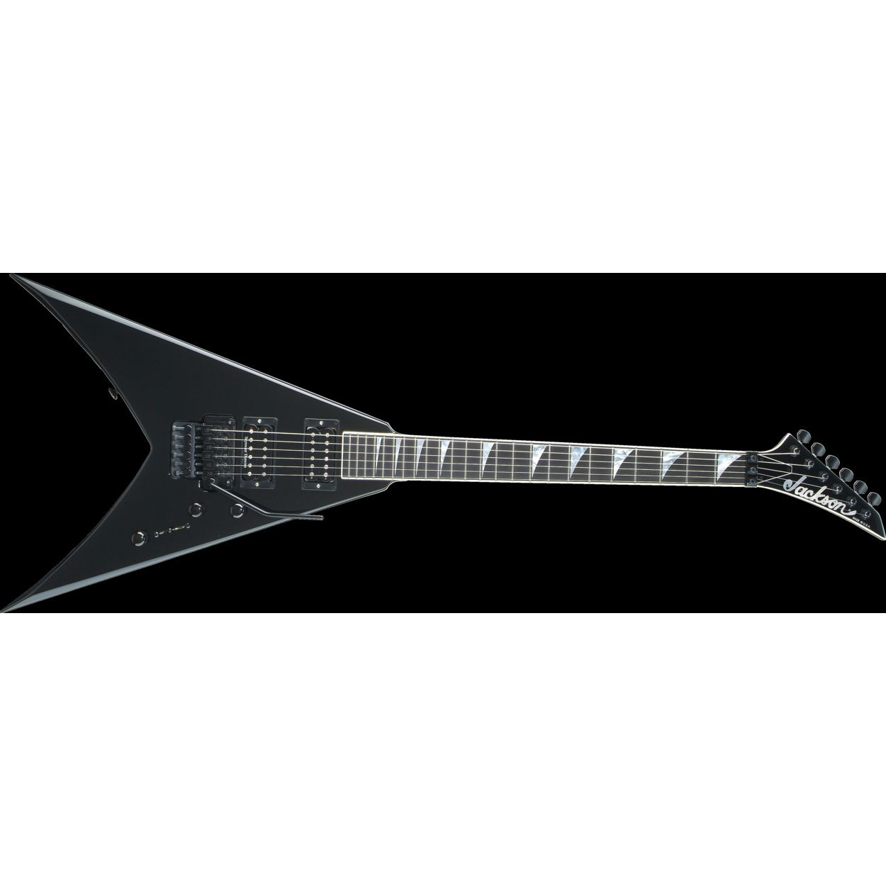 JACKSON USA Select KV2 King V, Floyd Rose, Ebony Fingerboard, Black Различное Музыкальное Оборудование