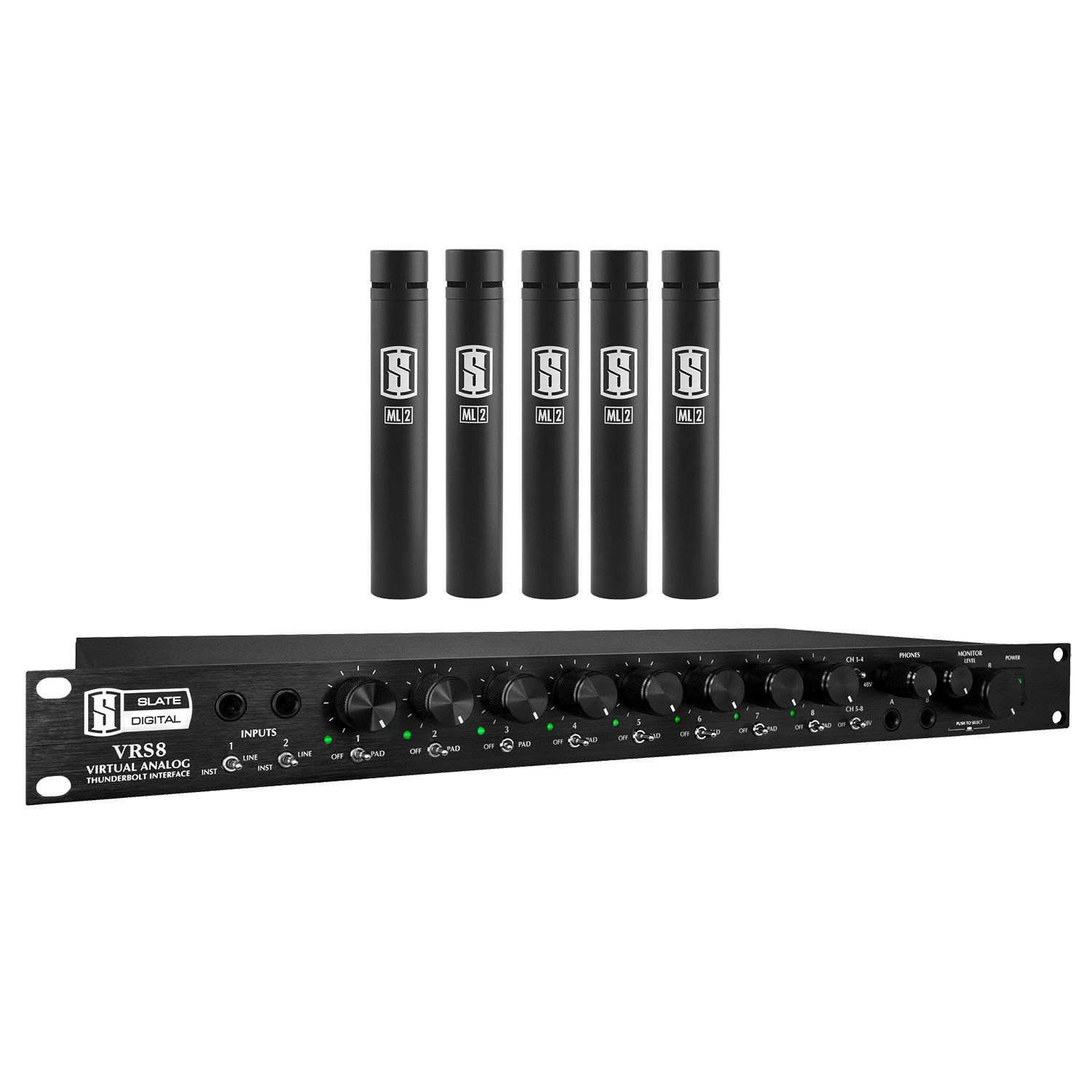 Slate Digital VRS-8 PCIe + 5x ML-2 Bundle Slate Digital VRS-8 PCIe + 5x ML-2 Bundle Различное Музыкальное Оборудование