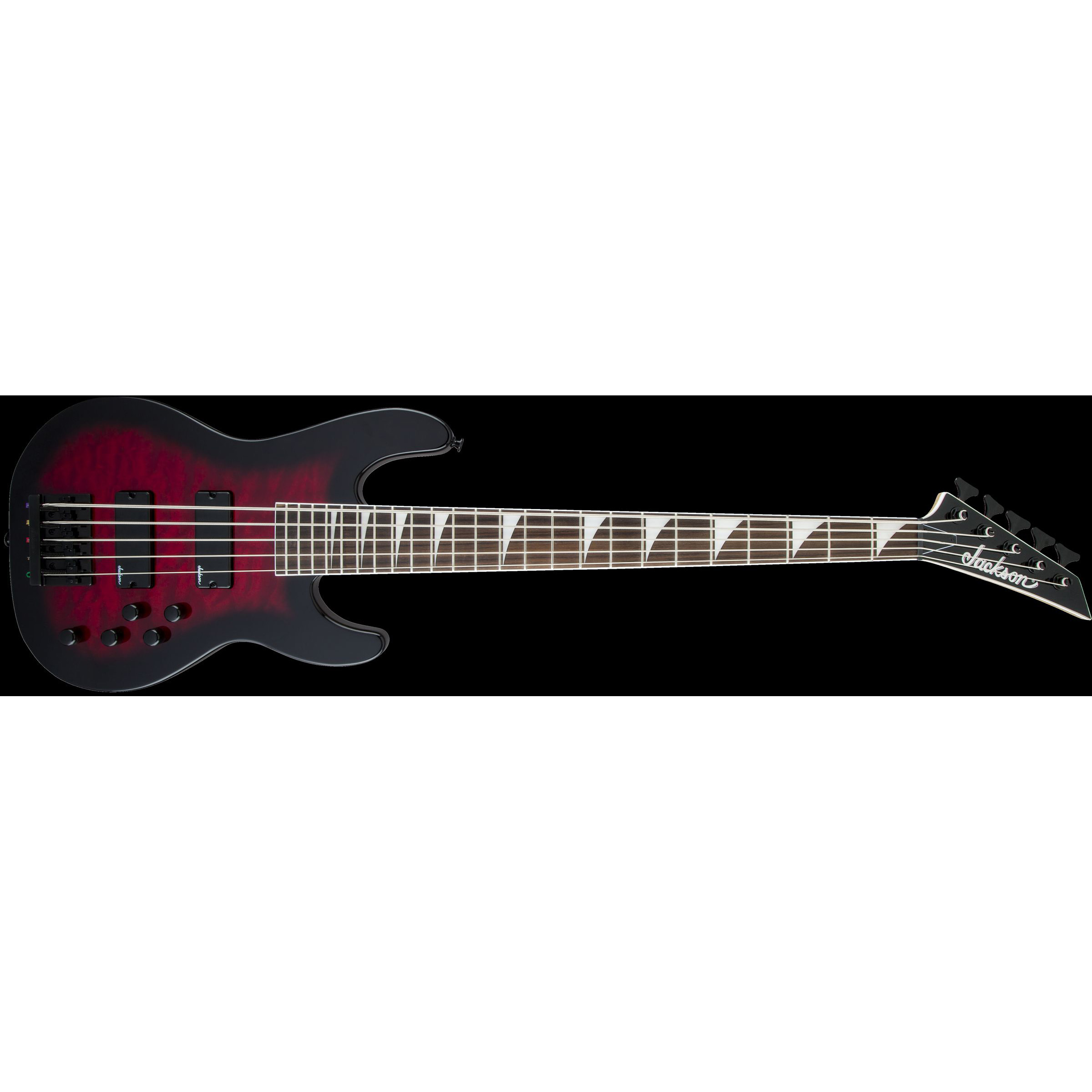 Jackson JS Series Concert Bass JS3VQ, Amaranth Fingerboard, Transparent Red Burst Jackson JS Series Concert Bass JS3VQ, Amaranth Fingerboard, Transparent Red Burst Различное Музыкальное Оборудование