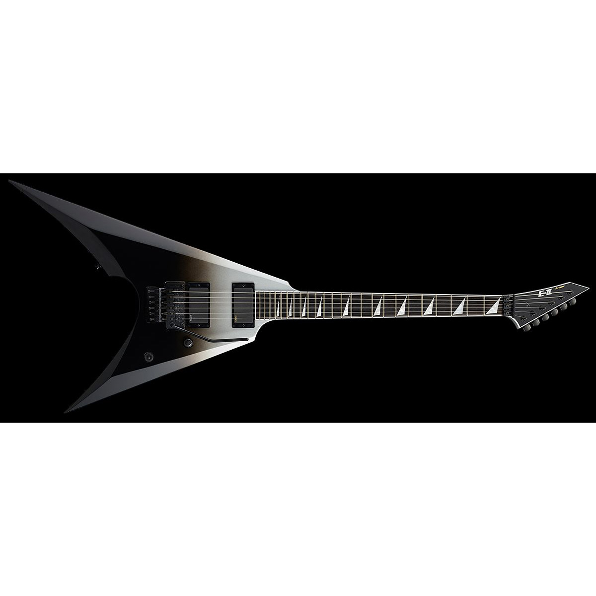 ESP E-II ARROW Black Silver Fade Различное Музыкальное Оборудование