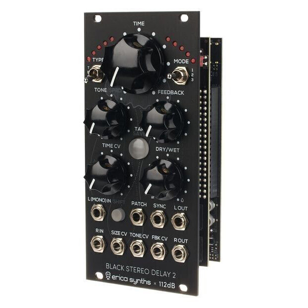 Erica Synths Black Stereo Delay2 Различное Музыкальное Оборудование