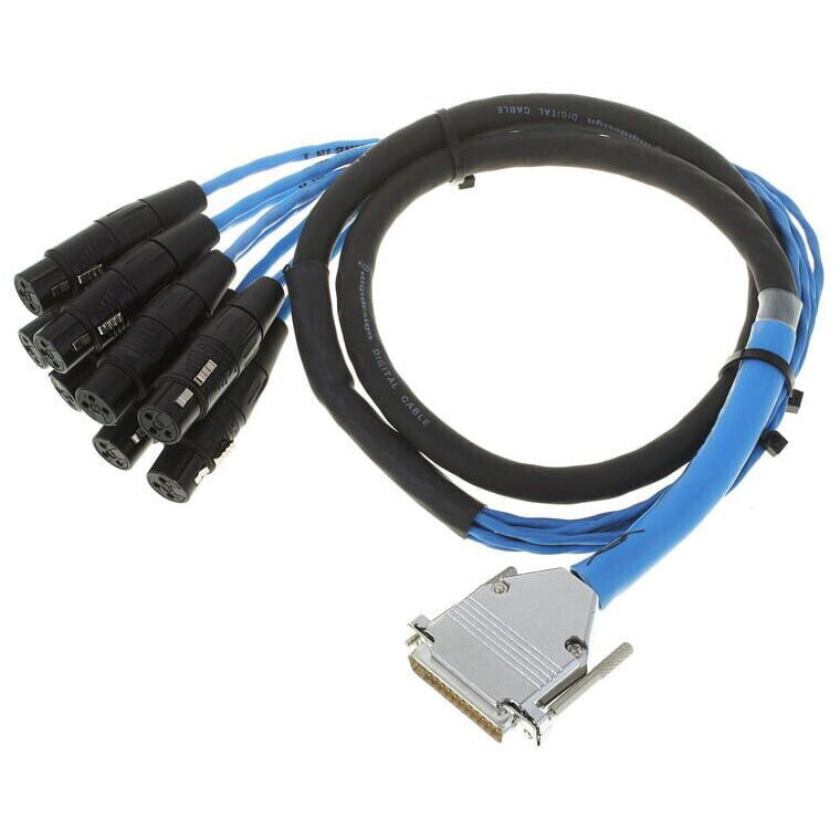 AVID DB25-XLRF DigiSnake, 4' Различное Музыкальное Оборудование