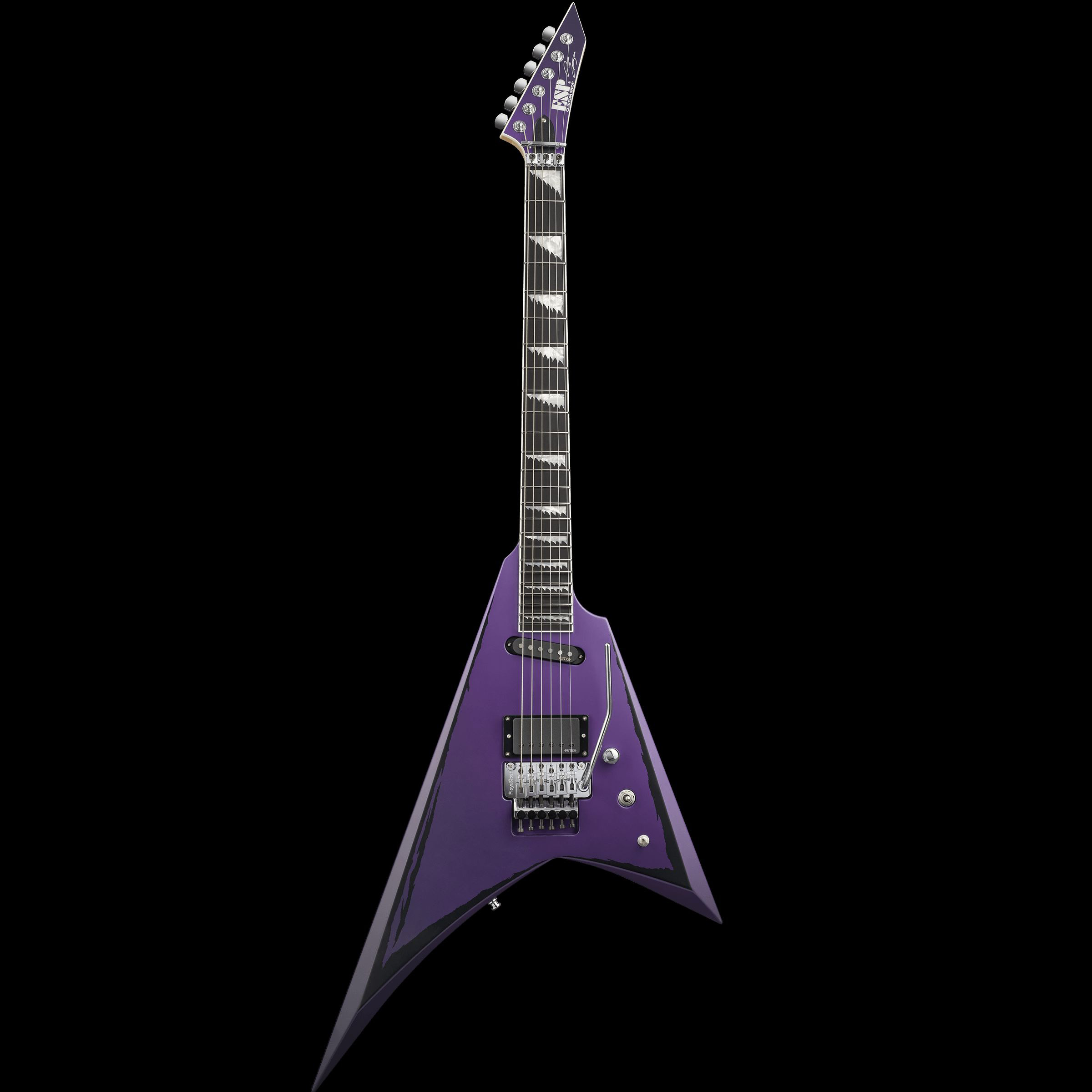 ESP Alexi Ripped Purple Fade/Black Stripe ESP Alexi Ripped Purple Fade/Black Stripe Различное Музыкальное Оборудование