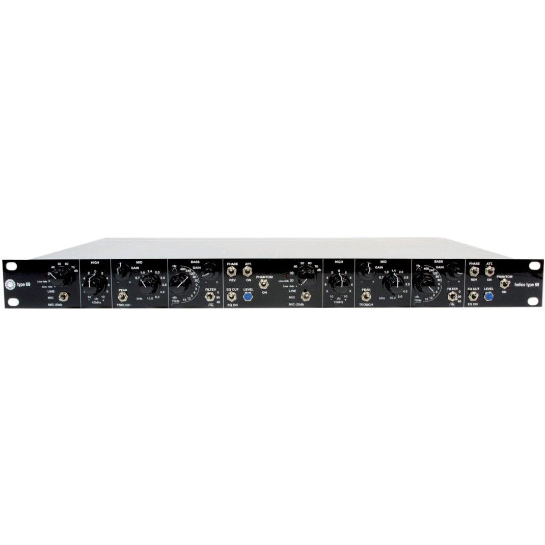 Helios 1r Stereo Type 69 Mic Pre/EQ Различное Музыкальное Оборудование