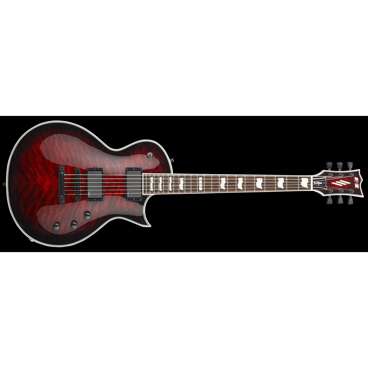 ESP E-II ECLIPSE SEE THRU Black Cherry Sunburst ESP E-II ECLIPSE SEE THRU Black Cherry Sunburst Различное Музыкальное Оборудование