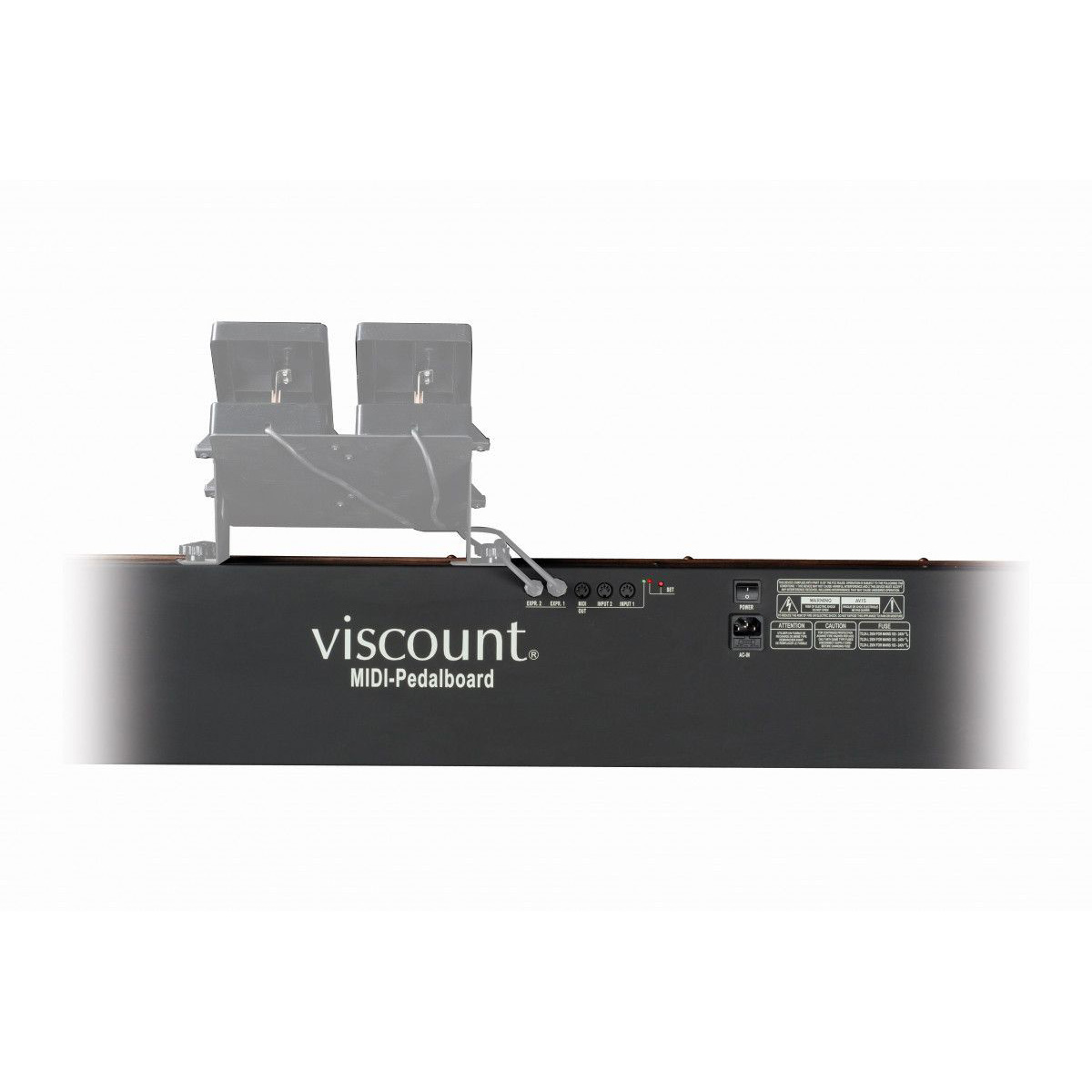Viscount Expression pedals (2 units) for Midi Bass Pedals Различное Музыкальное Оборудование