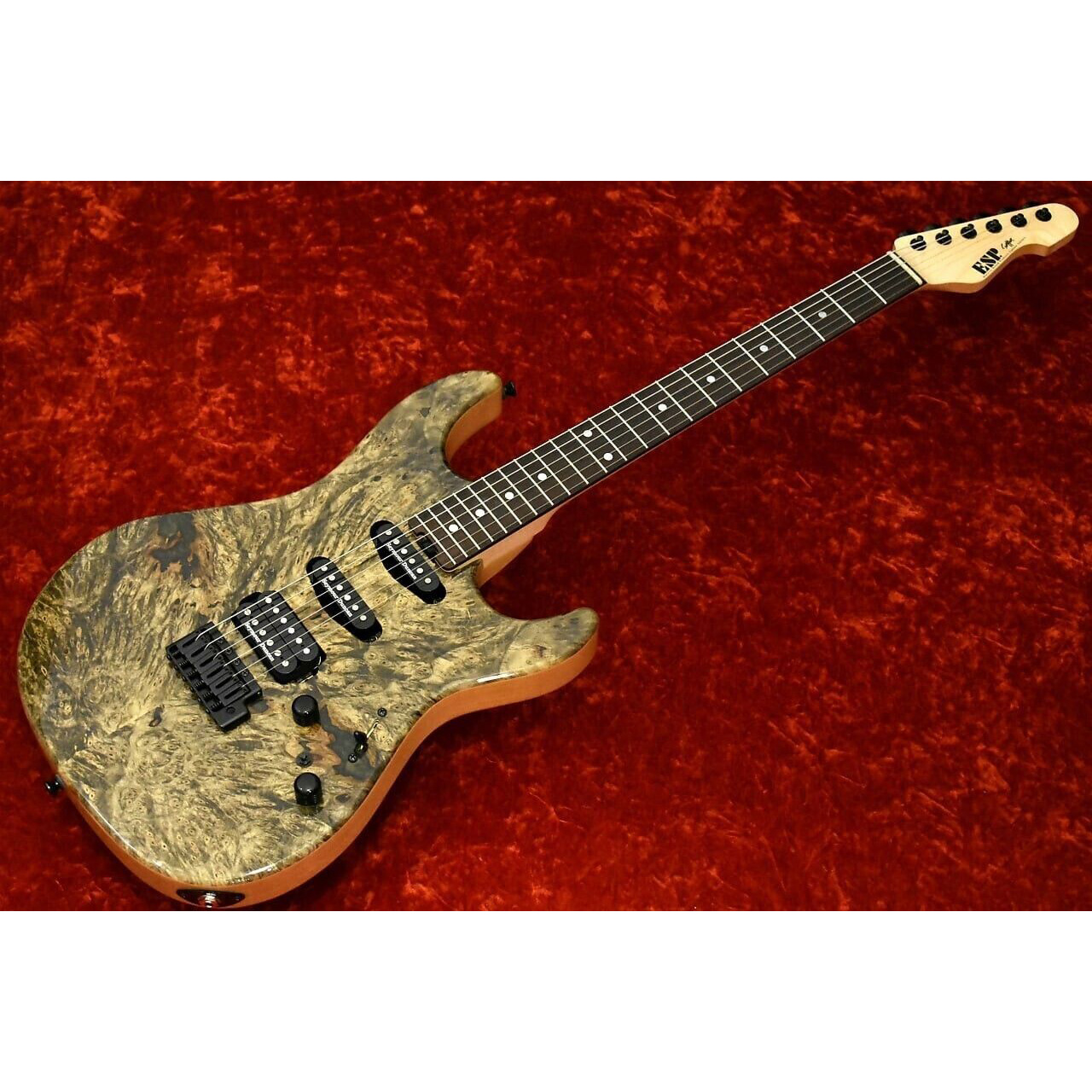 ESP Originals Japan Snapper-CTM Buckeye Burl/M Natural ESP Originals Japan Snapper-CTM Buckeye Burl/M Natural Различное Музыкальное Оборудование